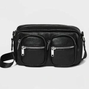 Black crossbody bag